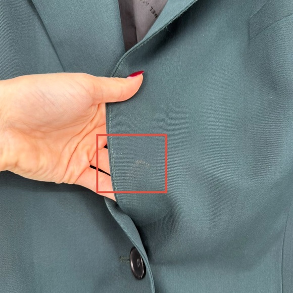 Isabel Marant Boyfriend Blazer Forest Dark Green French 44 US Size 12 - Picture 6 of 12